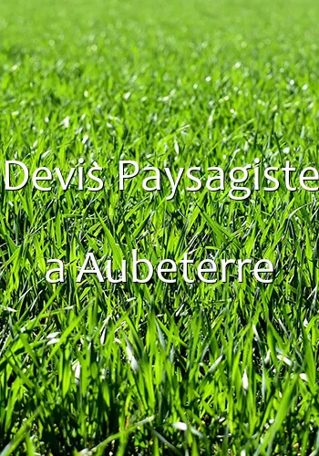 Devis Paysagiste a Aubeterre