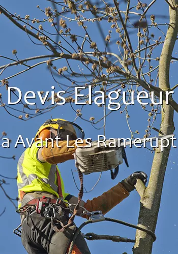 Devis Elagueur a Avant Les Ramerupt