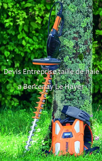 Devis Entreprise taille de haie a Bercenay Le Hayer