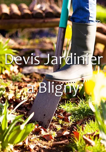 Devis Jardinier a Bligny