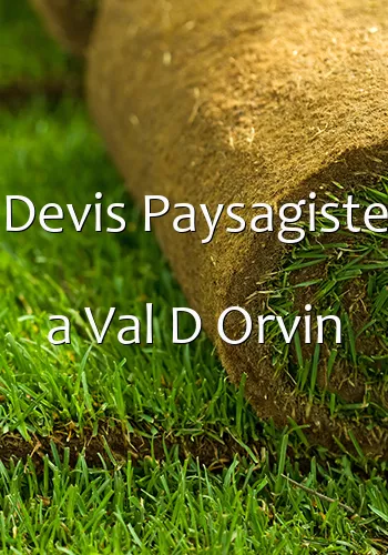 Devis Paysagiste a Val D Orvin