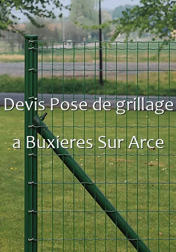 Devis Pose de grillage a Buxieres Sur Arce