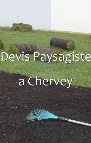 Devis Paysagiste a Chervey