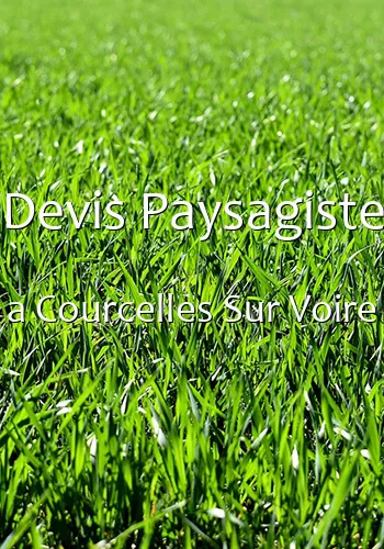 Devis Paysagiste a Courcelles Sur Voire