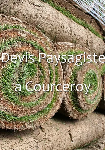 Devis Paysagiste a Courceroy