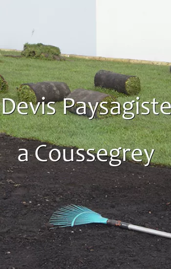 Devis Paysagiste a Coussegrey