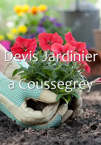 Devis Jardinier a Coussegrey