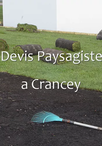 Devis Paysagiste a Crancey