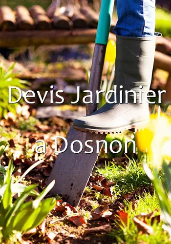 Devis Jardinier a Dosnon