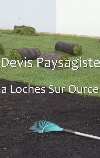 Devis Paysagiste a Loches Sur Ource