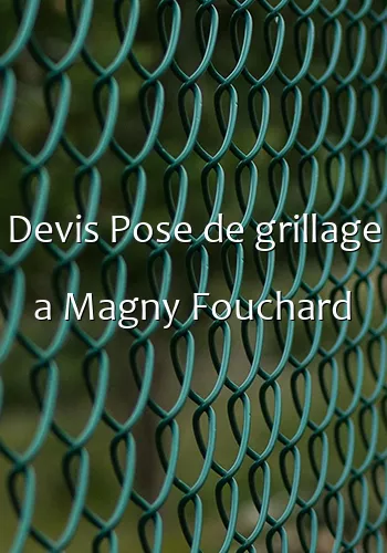 Devis Pose de grillage a Magny Fouchard