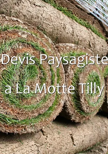 Devis Paysagiste a La Motte Tilly