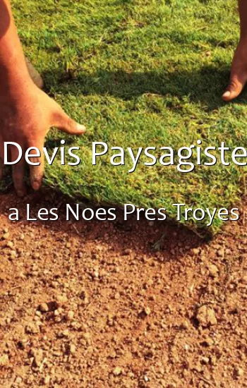 Devis Paysagiste a Les Noes Pres Troyes