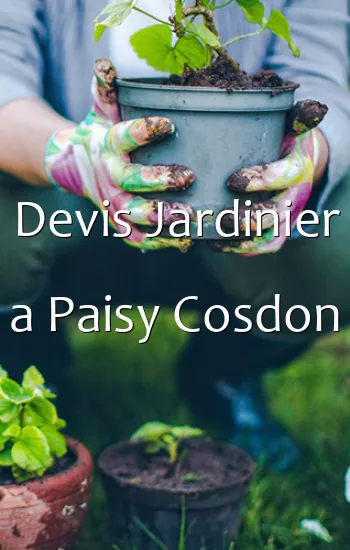 Devis Jardinier a Paisy Cosdon