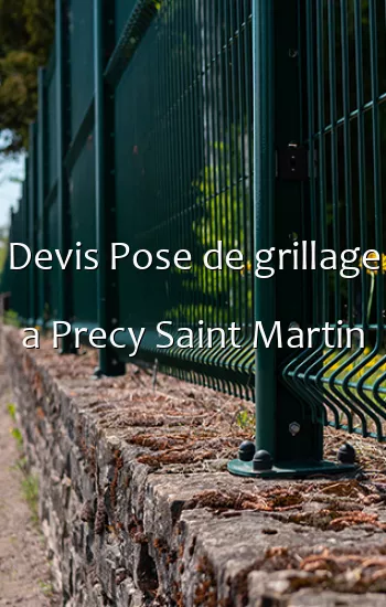 Devis Pose de grillage a Precy Saint Martin