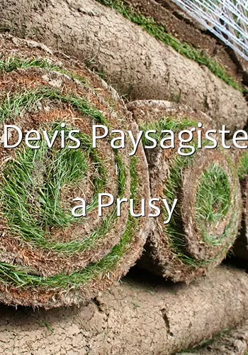 Devis Paysagiste a Prusy