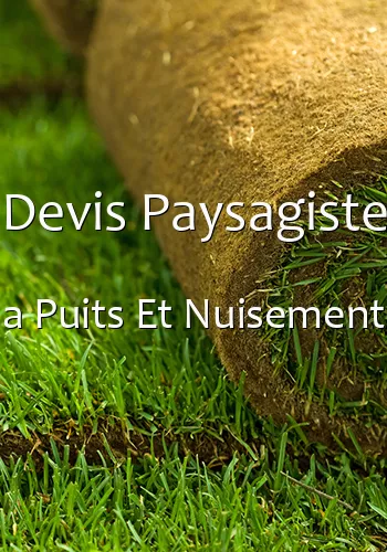 Devis Paysagiste a Puits Et Nuisement