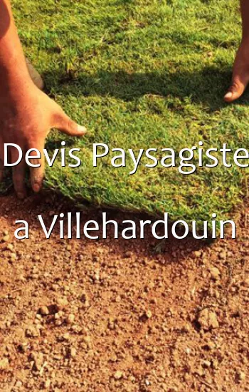 Devis Paysagiste a Villehardouin