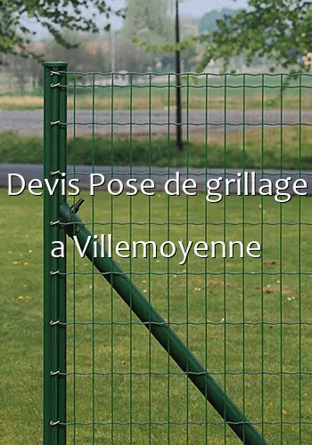 Devis Pose de grillage a Villemoyenne