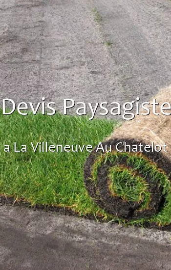 Devis Paysagiste a La Villeneuve Au Chatelot