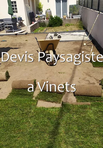 Devis Paysagiste a Vinets