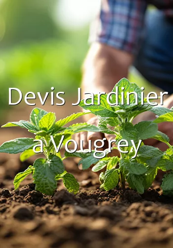 Devis Jardinier a Vougrey