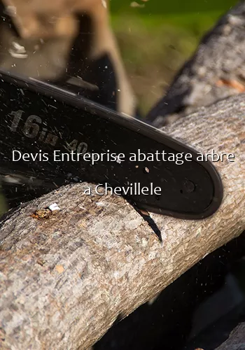 Devis Entreprise abattage arbre a Chevillele