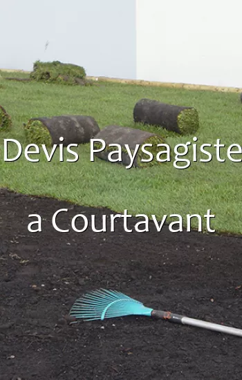 Devis Paysagiste a Courtavant